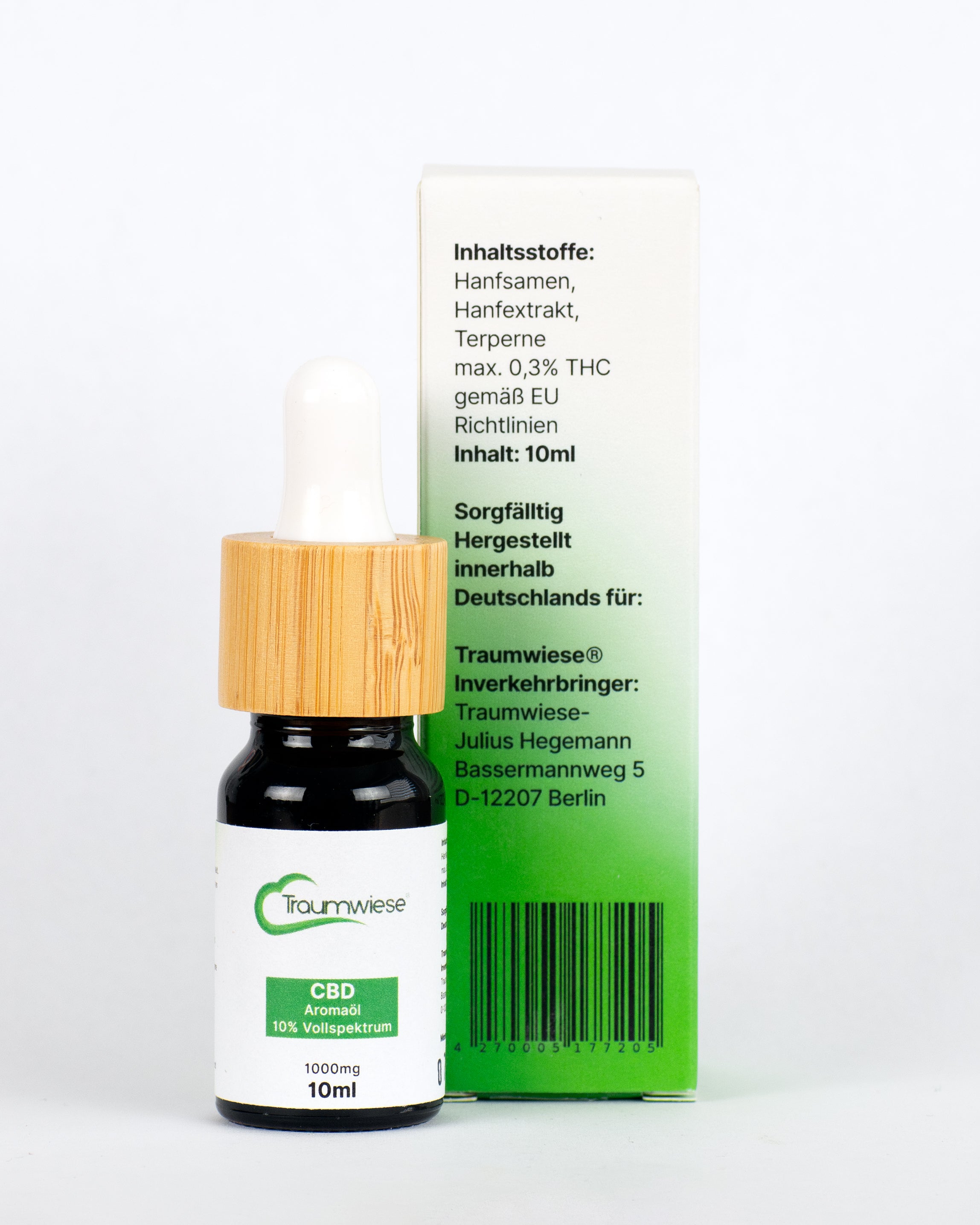 Traumwiese 10% CBD Aroma Öl 10ml